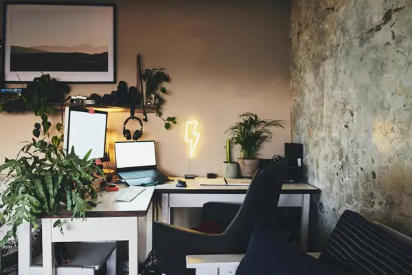 Basement Home Office